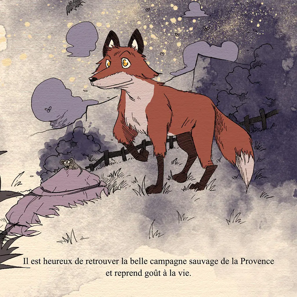 Portfolio Page intérieure du livre illustré par Monsieurju Julien Girardet Monsieurju, illustrateur graphiste à Poitiers