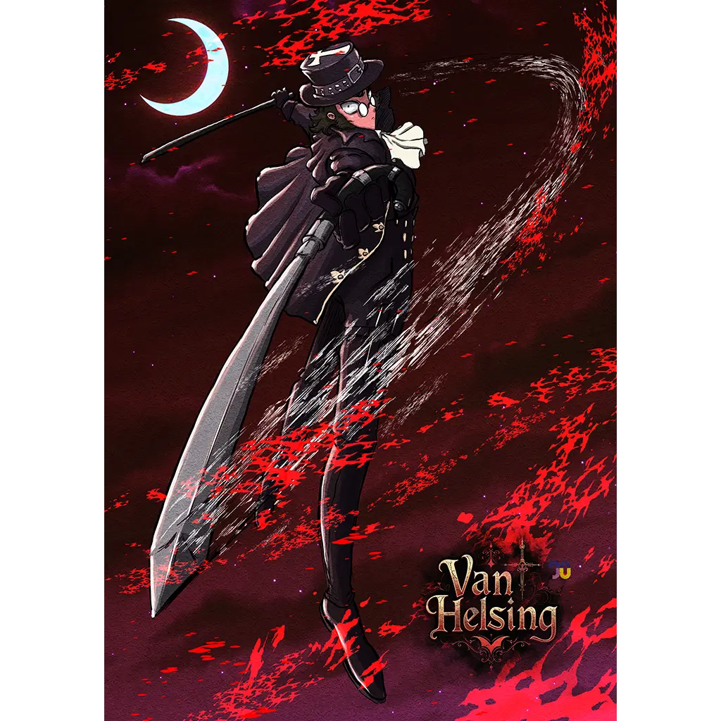Illustration Van Helsing, dessin de monsieurju illustrateur et graphiste à Poitiers